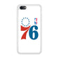 Philadelphia 76ers White iPhone 7 Case