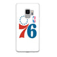 Philadelphia 76ers White Samsung Galaxy S9 Case