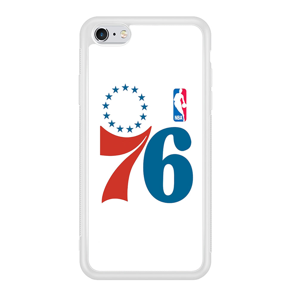 Philadelphia 76ers White iPhone 6 | 6s Case