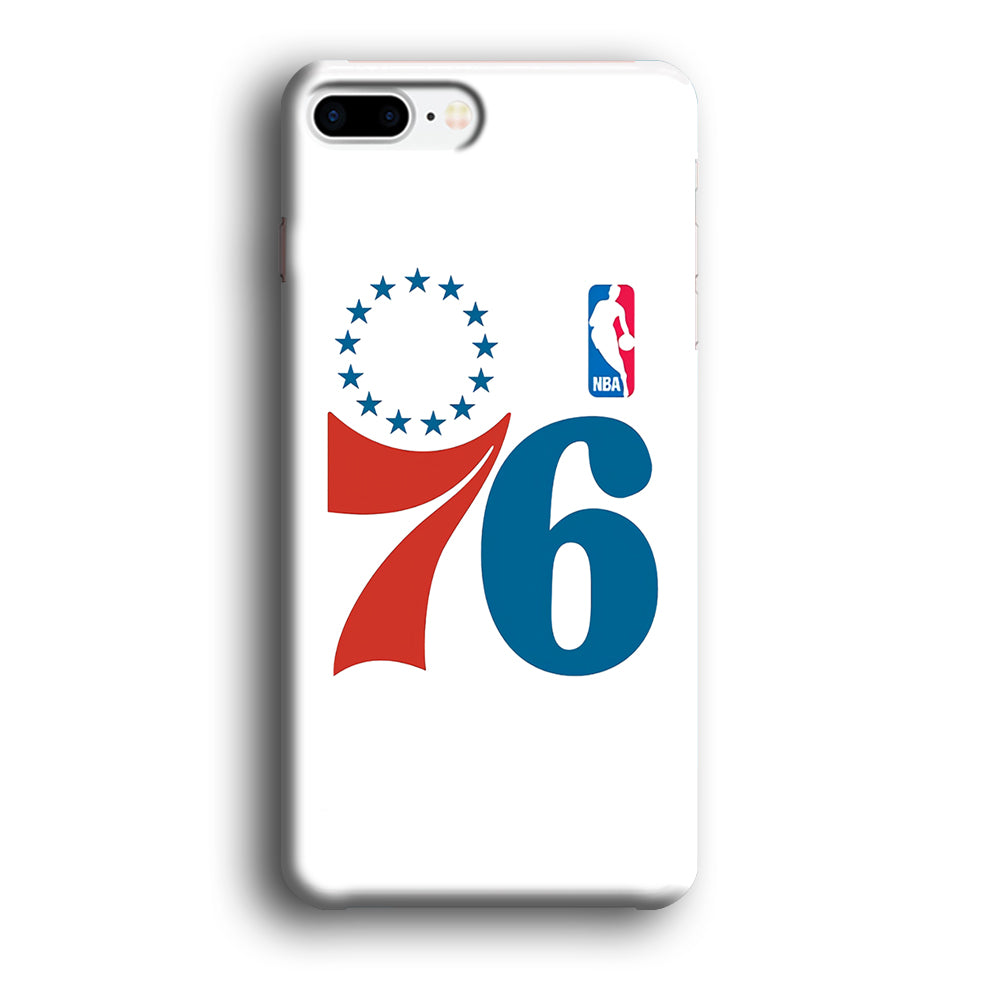 Philadelphia 76ers White iPhone 7 Plus Case