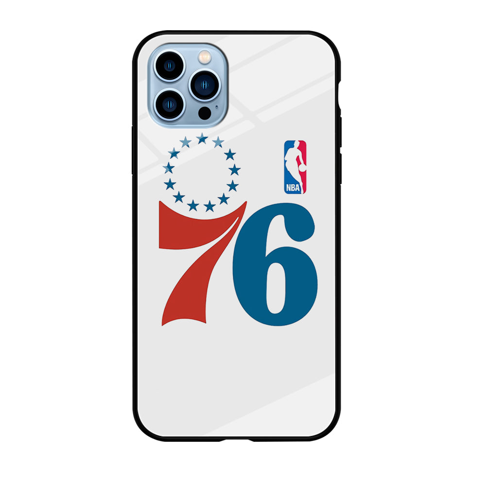 Philadelphia 76ers White iPhone 12 Pro Case