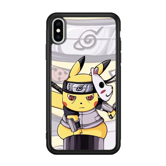 Pikachu Anbu Mode iPhone XS Case