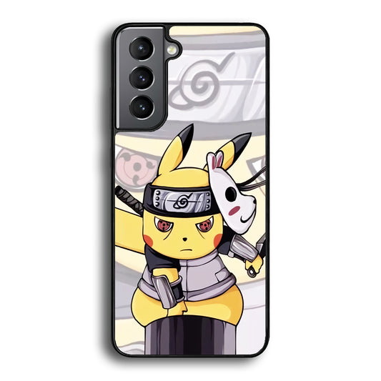 Pikachu Anbu Mode Samsung Galaxy S21 Plus Case