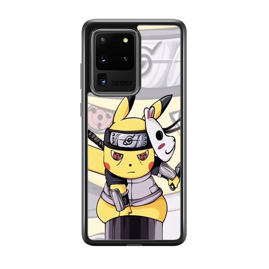 Pikachu Anbu Mode Samsung Galaxy S20 Ultra Case