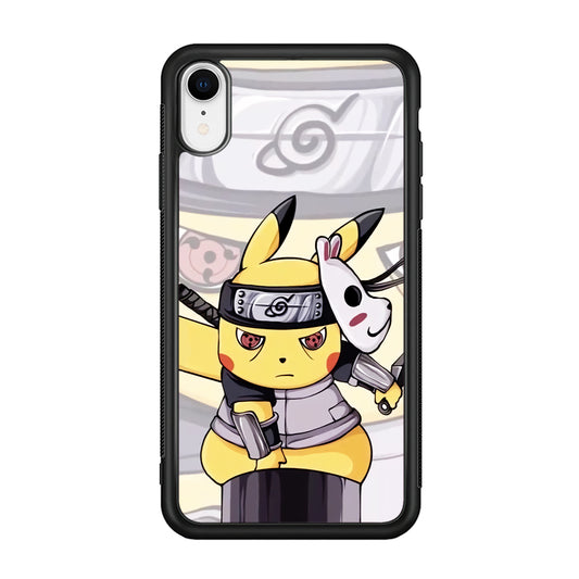 Pikachu Anbu Mode iPhone XR Case