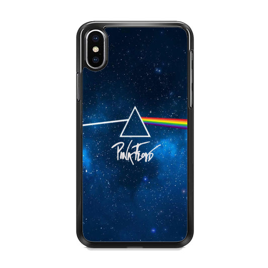 Pink Floyd Blue Galaxy iPhone Xs Case