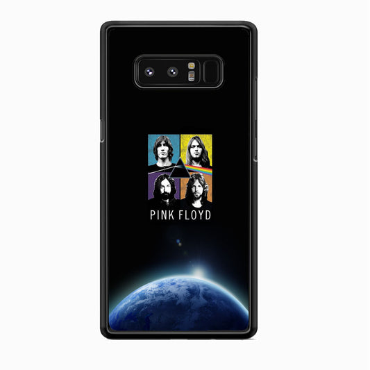 Pink Floyd Earth Poster Samsung Galaxy Note 8 Case