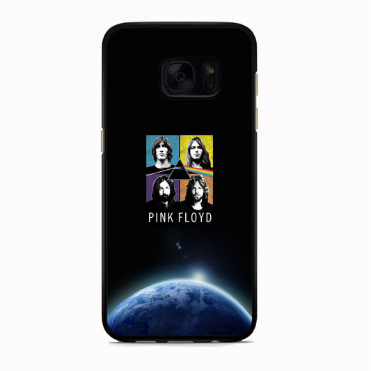 Pink Floyd Earth Poster Samsung Galaxy S7 Edge Case