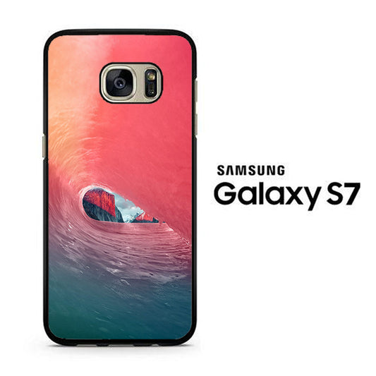 Pink Water Samsung Galaxy S7 Case