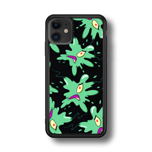 Plankton Flat Character iPhone 11 Case