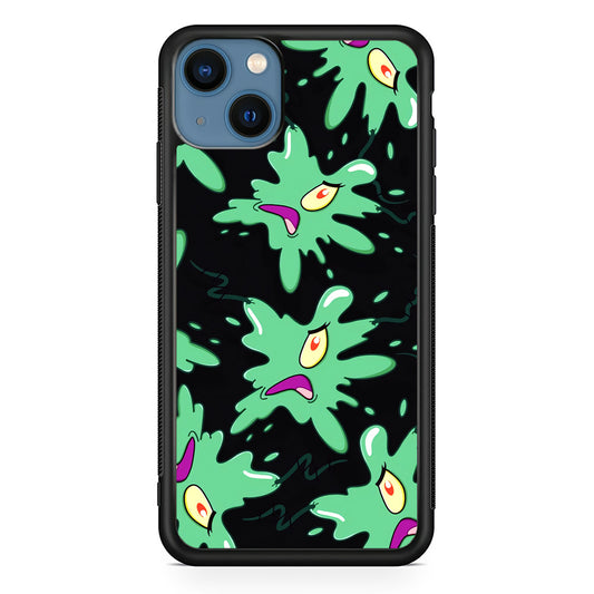 Plankton Flat Character iPhone 13 Case