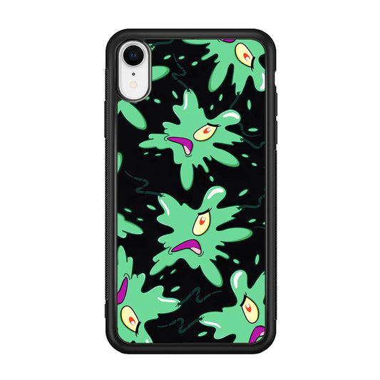 Plankton Flat Character iPhone XR Case