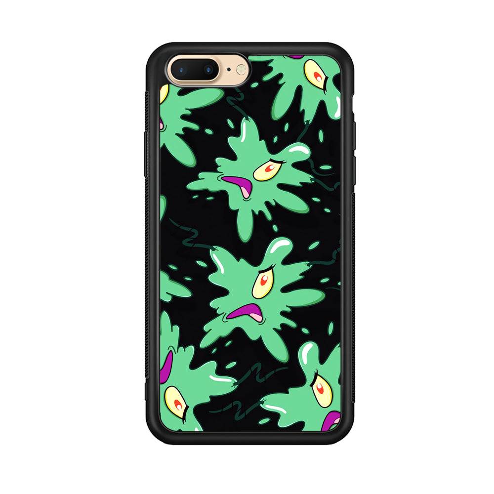 Plankton Flat Character iPhone 8 Plus Case