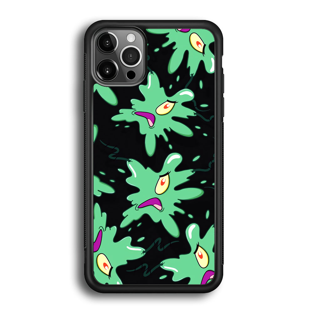 Plankton Flat Character iPhone 12 Pro Case