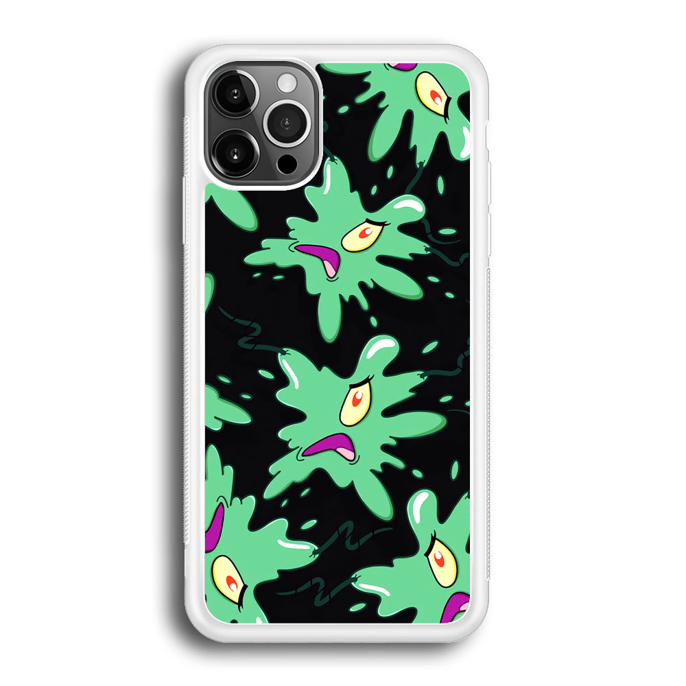 Plankton Flat Character iPhone 12 Pro Case