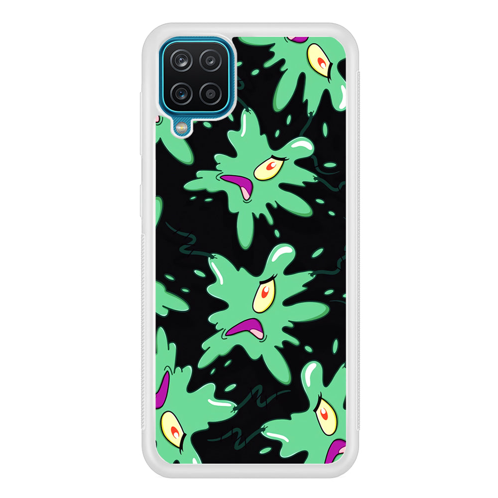 Plankton Flat Character Samsung Galaxy A12 Case