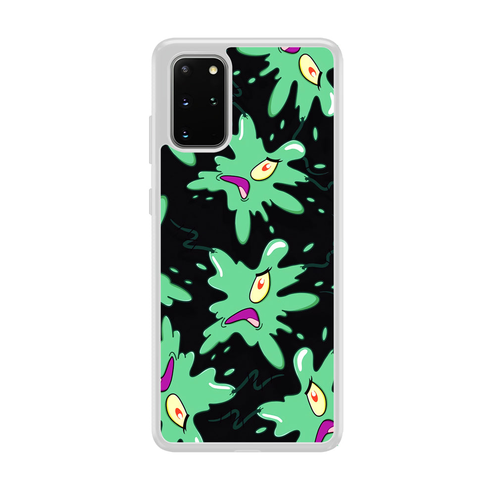 Plankton Flat Character Samsung Galaxy S20 Plus Case