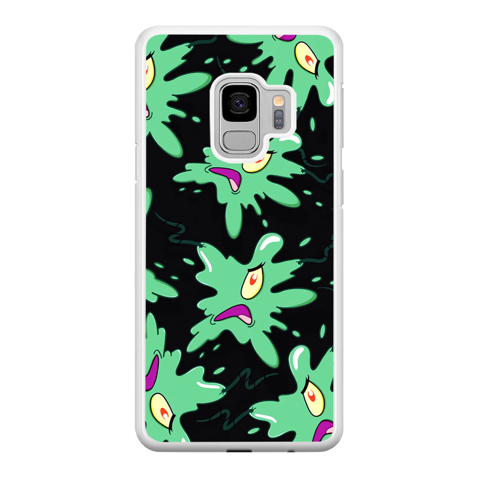 Plankton Flat Character Samsung Galaxy S9 Case