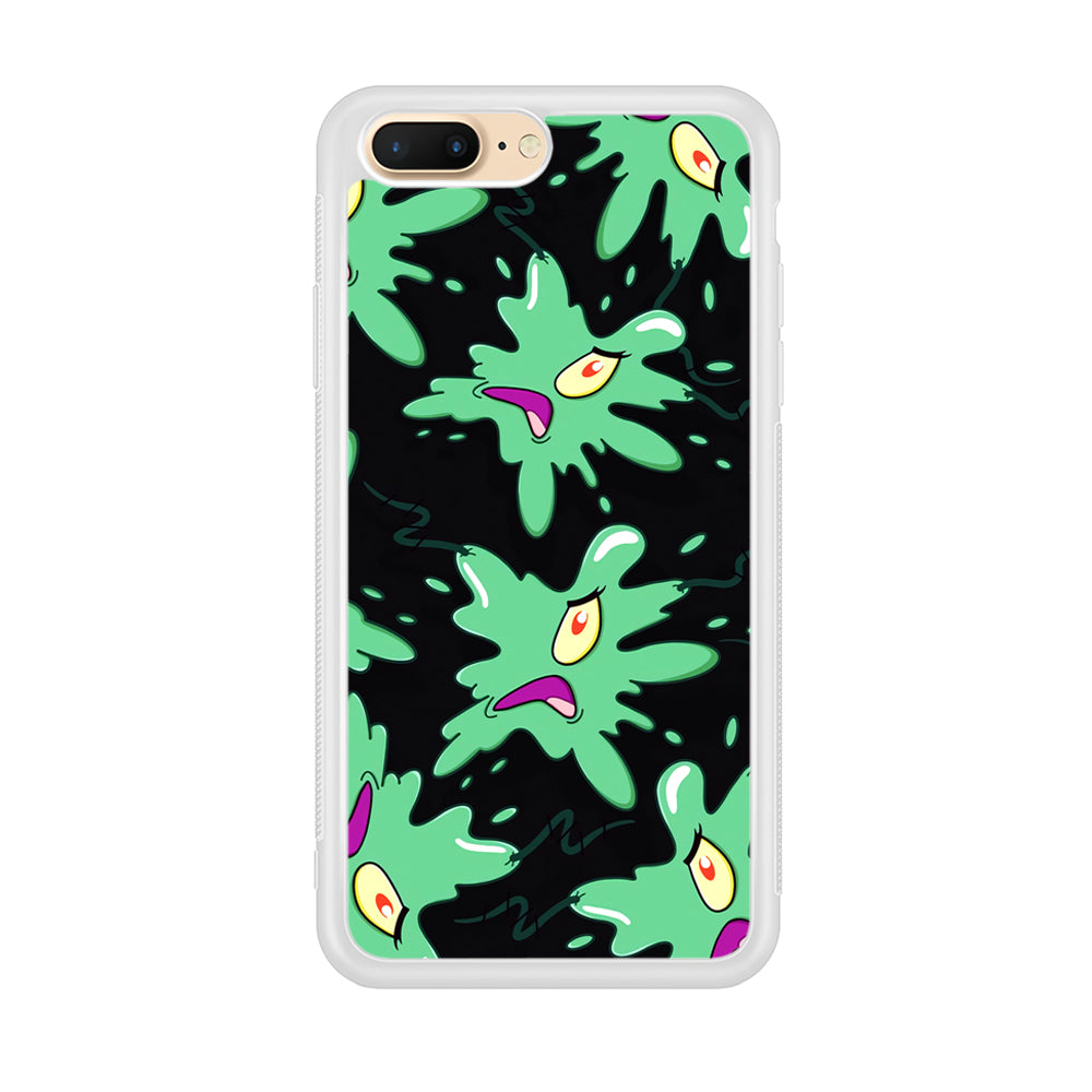 Plankton Flat Character iPhone 8 Plus Case