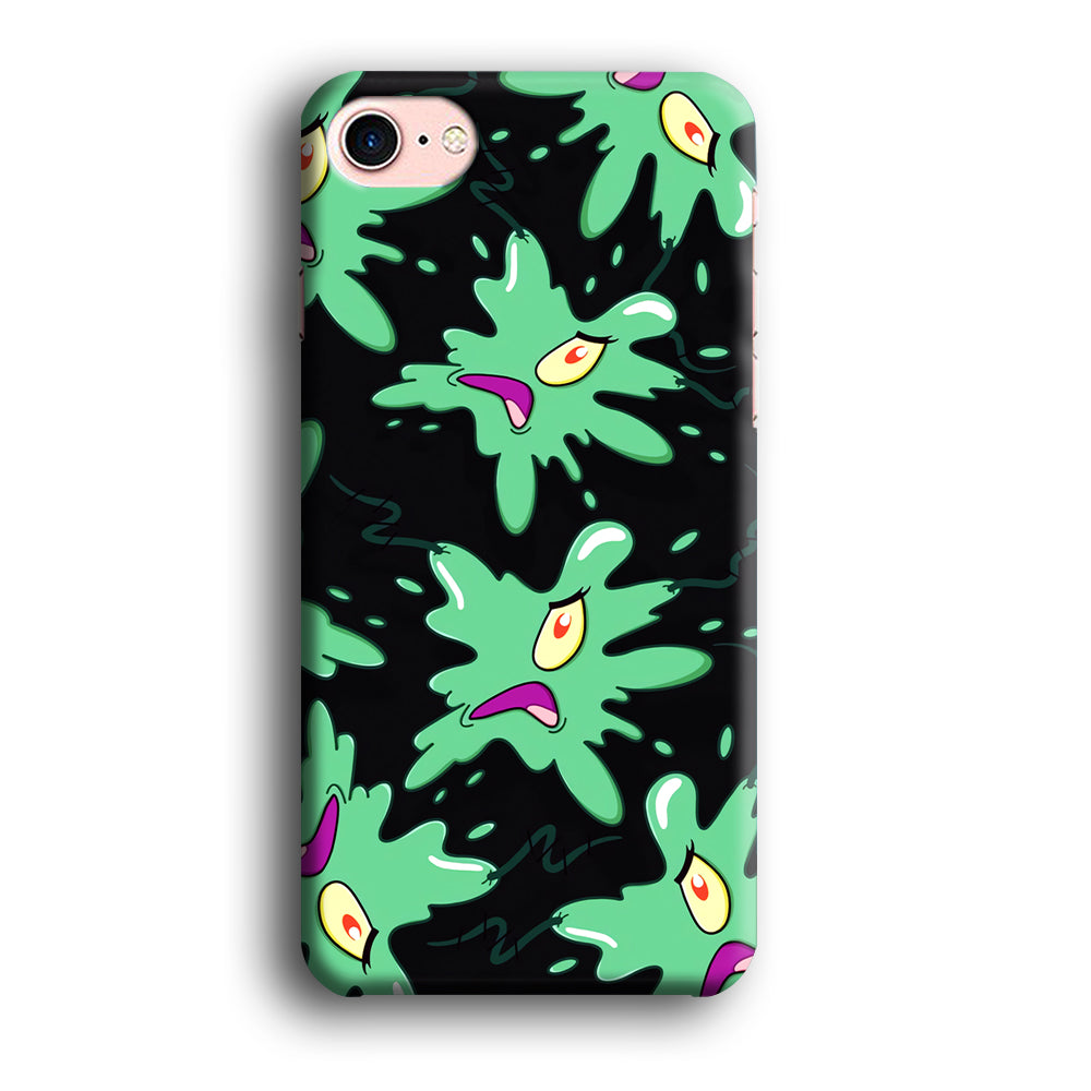 Plankton Flat Character iPhone 7 Case