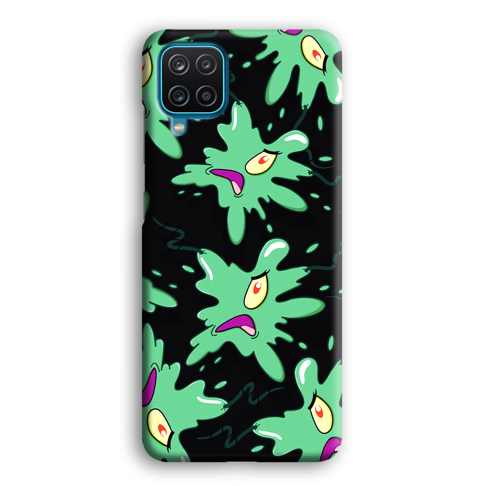 Plankton Flat Character Samsung Galaxy A12 Case