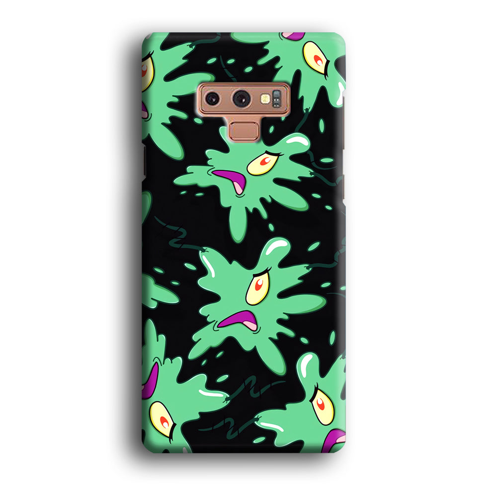 Plankton Flat Character Samsung Galaxy Note 9 Case