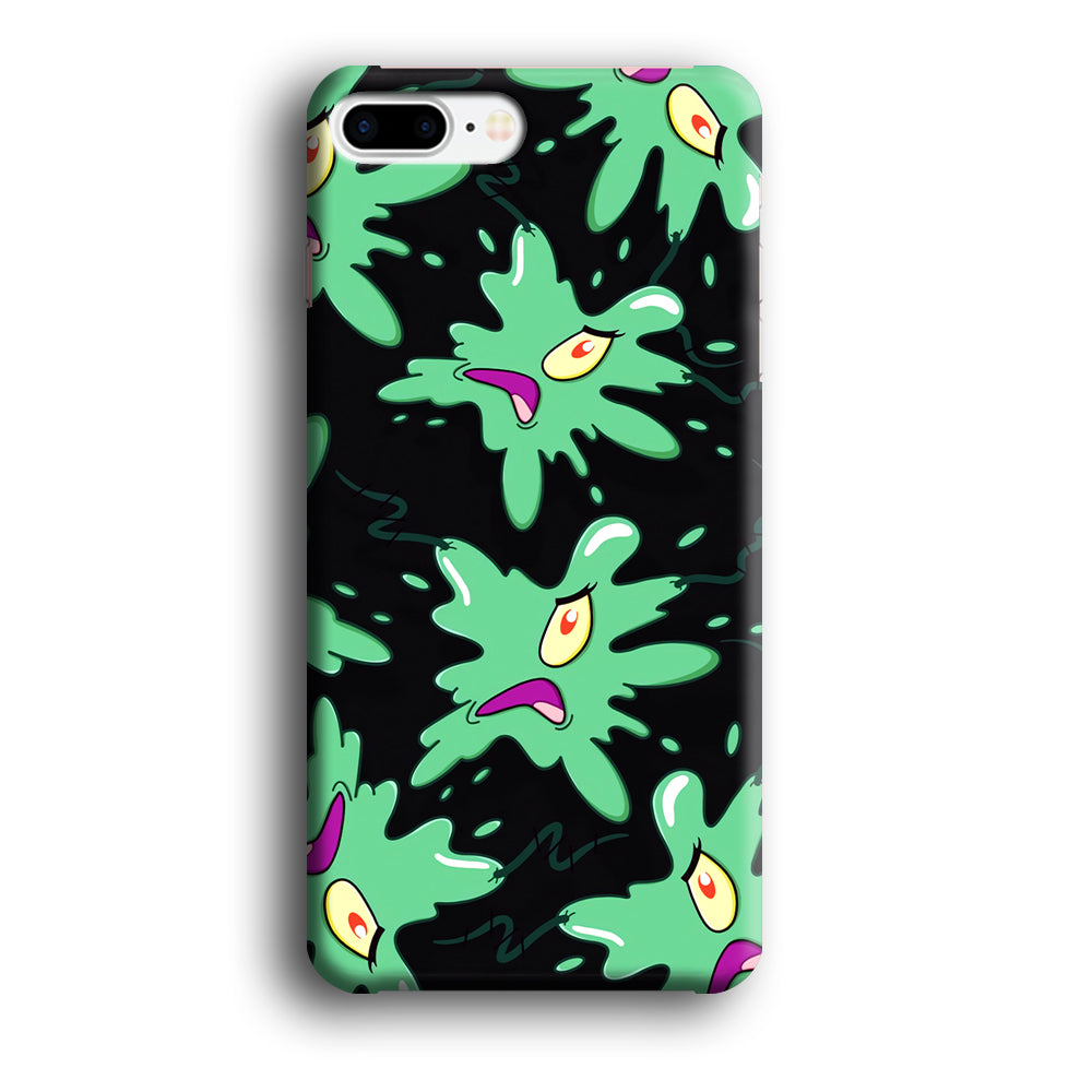 Plankton Flat Character iPhone 8 Plus Case