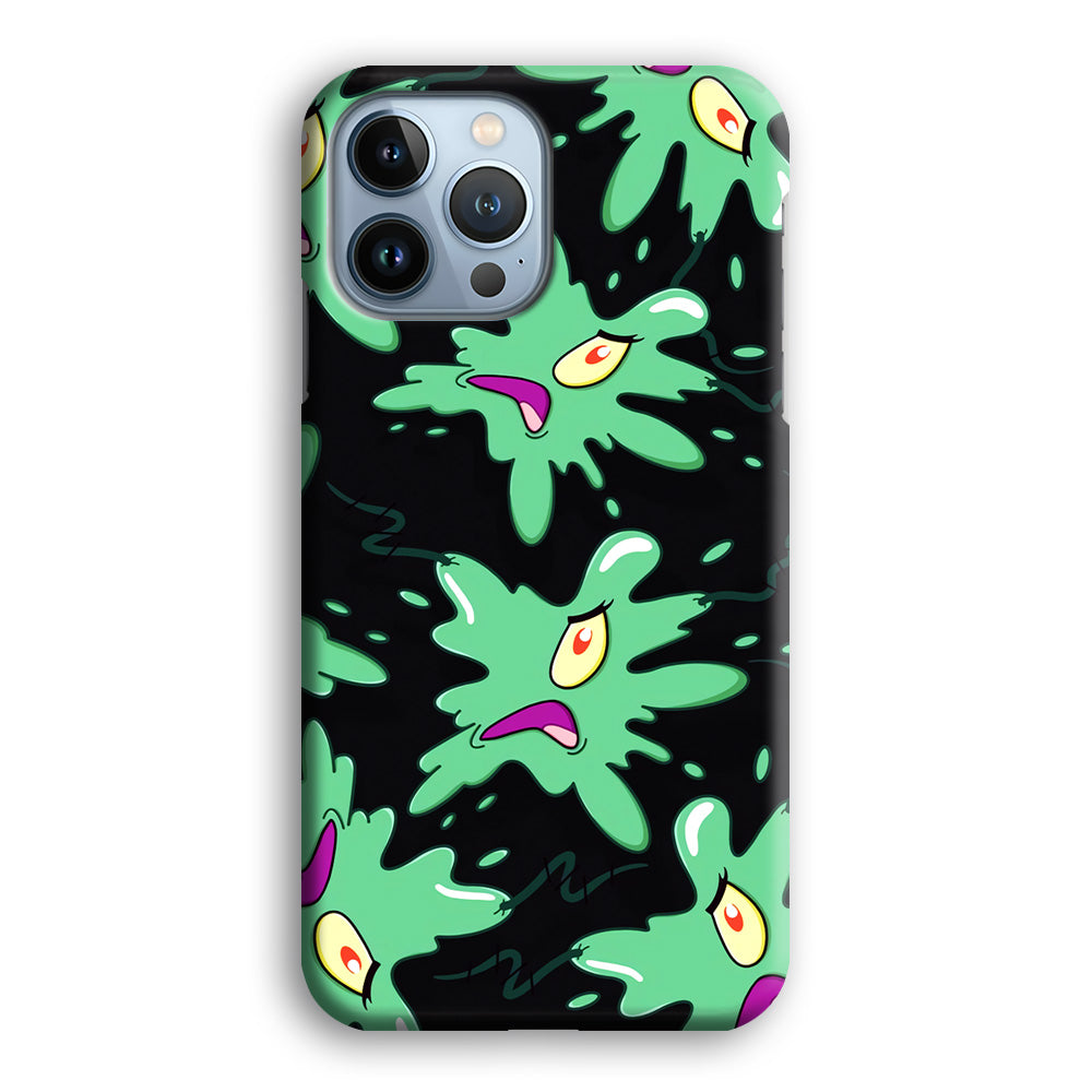 Plankton Flat Character iPhone 13 Pro Max Case