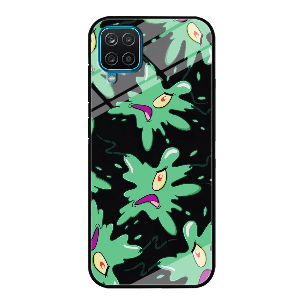 Plankton Flat Character Samsung Galaxy A12 Case