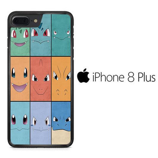 Pockemon Face Evolution iPhone 8 Plus Case
