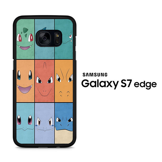 Pockemon Face Evolution Samsung Galaxy S7 Edge Case