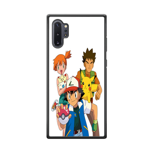 Pokemon Ash Ketchum Team Samsung Galaxy Note 10 Plus Case