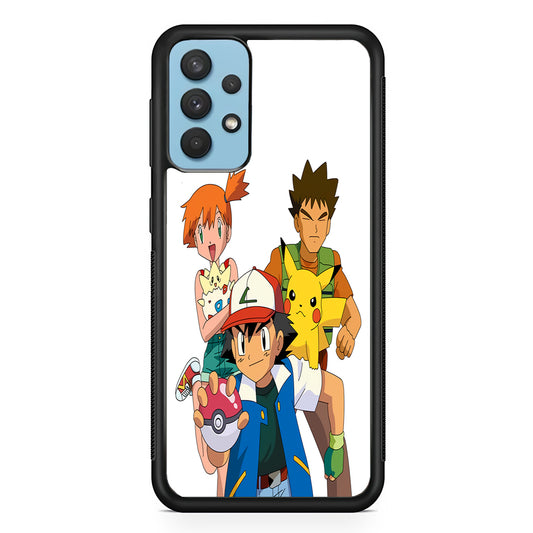 Pokemon Ash Ketchum Team Samsung Galaxy A32 Case