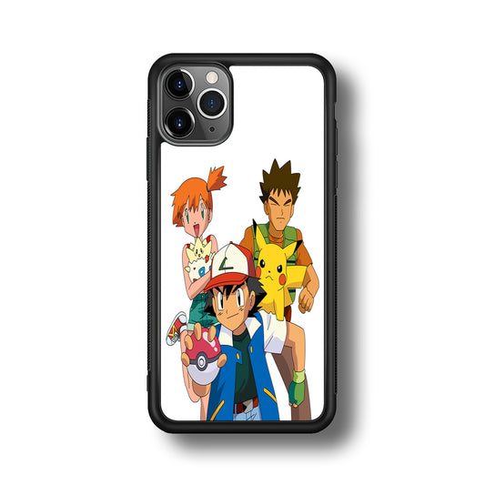 Pokemon Ash Ketchum Team iPhone 11 Pro Max Case