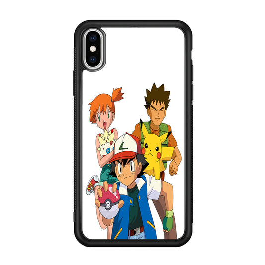 Pokemon Ash Ketchum Team iPhone XS Case