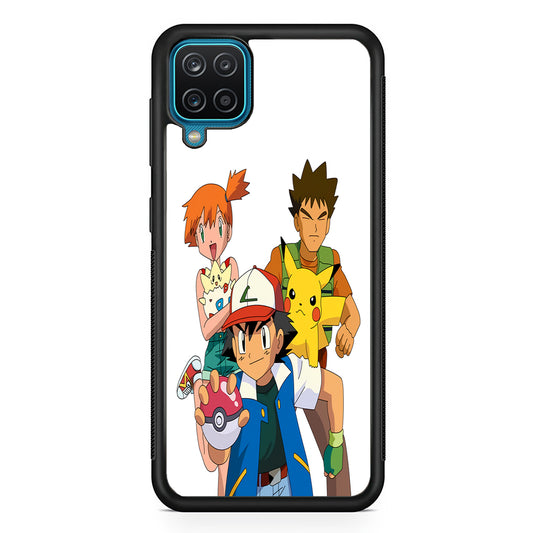 Pokemon Ash Ketchum Team Samsung Galaxy A12 Case