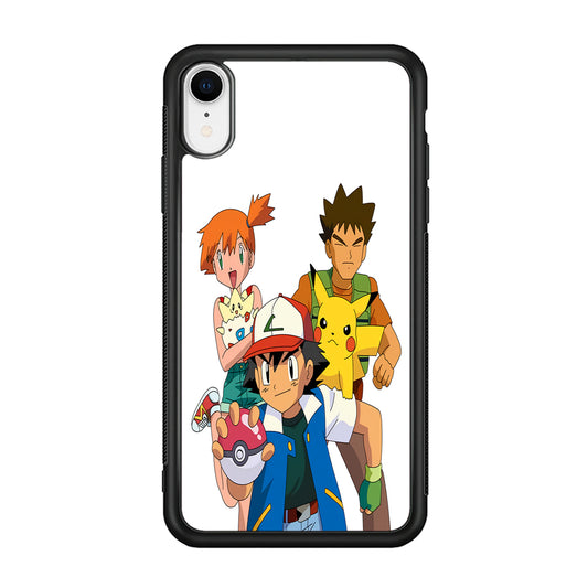 Pokemon Ash Ketchum Team iPhone XR Case