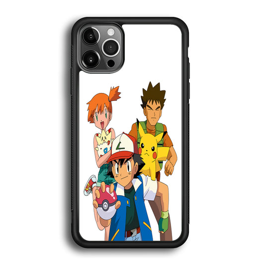 Pokemon Ash Ketchum Team iPhone 12 Pro Max Case