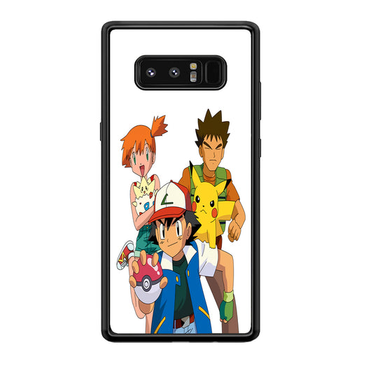 Pokemon Ash Ketchum Team Samsung Galaxy Note 8 Case