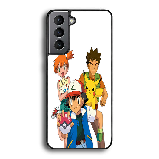 Pokemon Ash Ketchum Team Samsung Galaxy S21 Plus Case