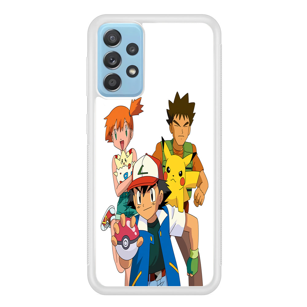 Pokemon Ash Ketchum Team Samsung Galaxy A52 Case