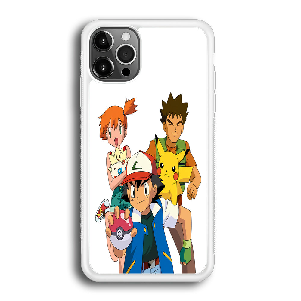 Pokemon Ash Ketchum Team iPhone 12 Pro Case