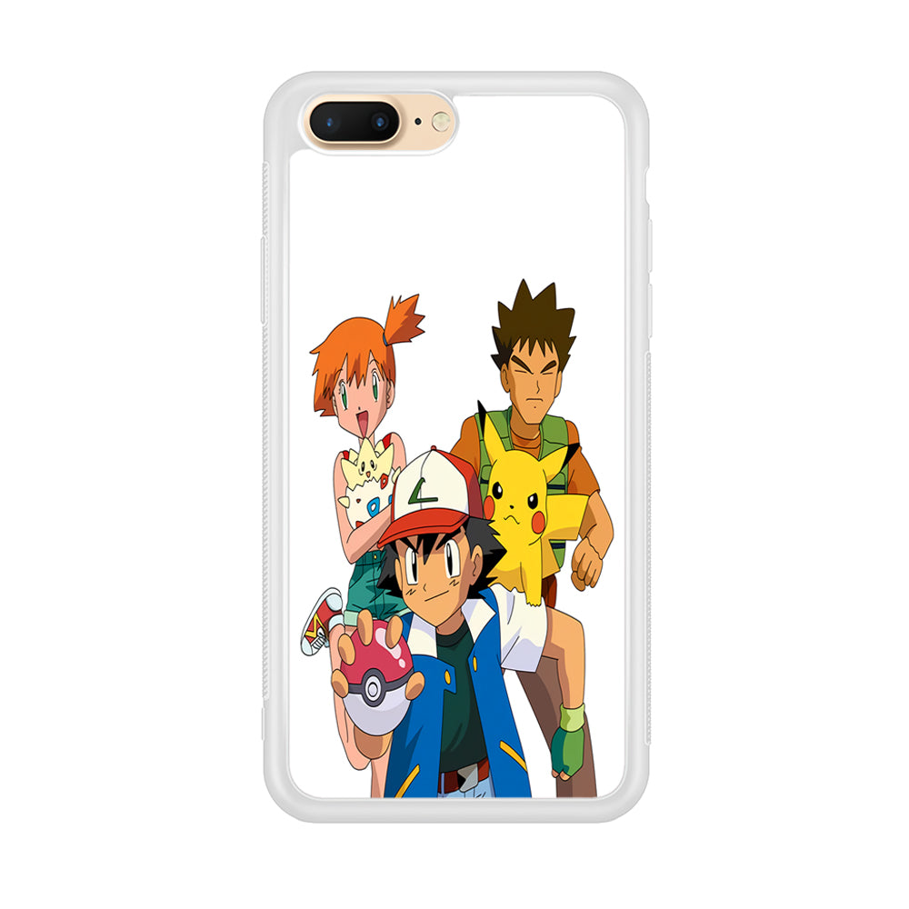 Pokemon Ash Ketchum Team iPhone 8 Plus Case