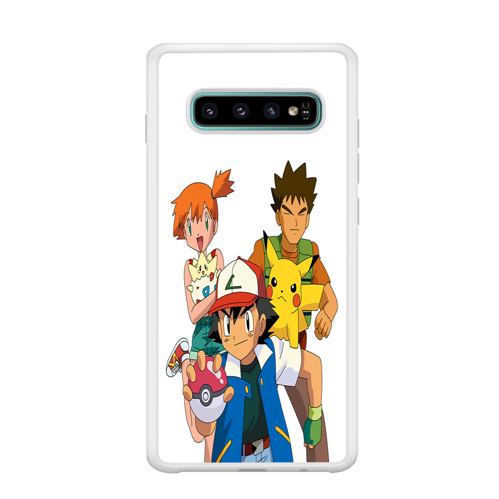Pokemon Ash Ketchum Team Samsung Galaxy S10 Plus Case