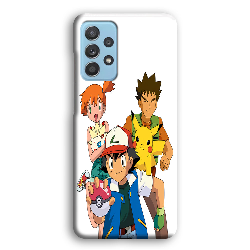 Pokemon Ash Ketchum Team Samsung Galaxy A52 Case