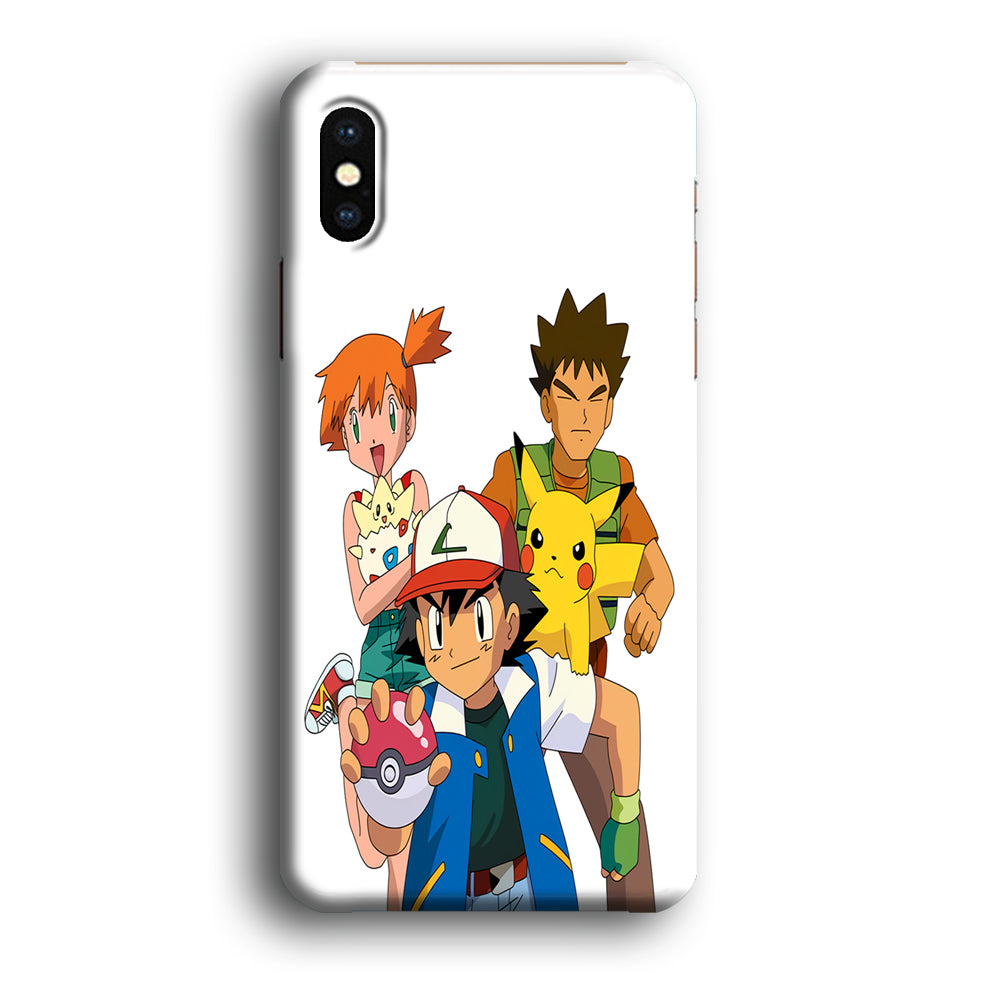 Pokemon Ash Ketchum Team iPhone X Case