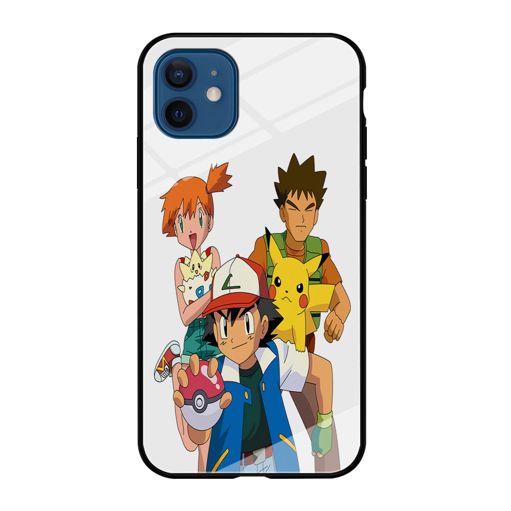 Pokemon Ash Ketchum Team iPhone 12 Case