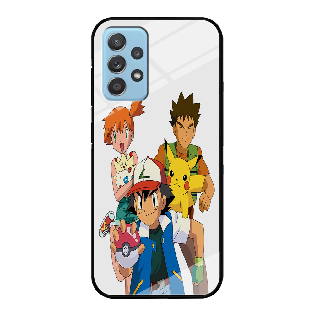 Pokemon Ash Ketchum Team Samsung Galaxy A52 Case