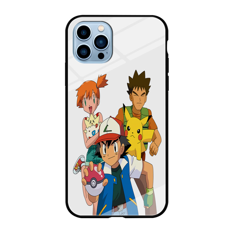 Pokemon Ash Ketchum Team iPhone 12 Pro Case