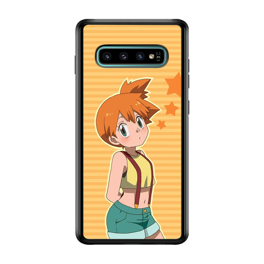 Pokemon Misty Character Samsung Galaxy S10 Plus Case